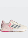 adidas Womens Training Dropset 3 Trainers - White, White, Size 7, Women