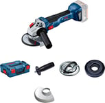 Bosch Professional 18V System GWS 18V-10 cordless angle grinder (disc diameter 125 mm, excluding batteries and charger, in L-BOXX 136)