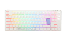 Ducky One 3 - Pure White Nordic - TKL - Cherry Silent Red