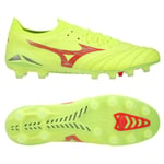 Mizuno Morelia Neo IV Beta Elite FG/AG Dyna - Gul/Rød, størrelse 39