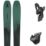 ATOMIC Pack ski Atomic Maverick 86 C Darkgreen/black 25 + Fixations Homme Vert / Noir taille 184 2025