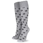 Life Wear Stödstrumpa Mönstrad Grey Dots 40-42