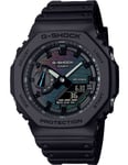 Casio G-Shock Rainbow Brick Wall Edition GA-2100RW-1AER - Sort anadigi herreur