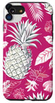 Coque pour iPhone SE (2020) / 7 / 8 Festive Tropical Ananas Coque de téléphone Motif Noël