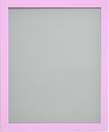 Frame Company Photo Frame, Wood Baby Pink, A3 (16.5x11.75 inch) - fitted with glass