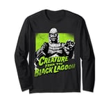 Universal Monsters Creature From The Black Lagoon Green Manche Longue