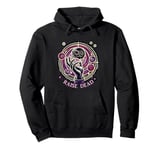 Raise Dead Skull Necromancy Black Fantasy RPG Magic Spell Pullover Hoodie