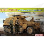 FR- Dragon SD.KFZ.250/8 W/7,5 cm K.51 L/24 KIT 1:35 - D6425