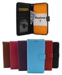 New Standcase Wallet Realme 7 (Svart)