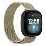 Fitbit Versa 4 Armband Milanese Loop, Guld