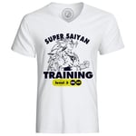 T-Shirt Training Super Sayan Level 3 Dragon Ball Z Dbz Manga Anime Goku