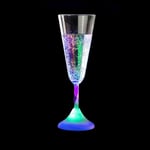 Light Up LED Champagne Glass Flashing Colour Change Party Cup