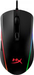 HyperX Pulsefire Surge RGB - kablet spillmus USB - Pixart PMW 3389 16000 DPI 134g svart