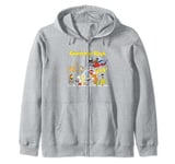 Schoolhouse Rock! Grammar Rock Season Cast Collage Vintage Zip Hoodie