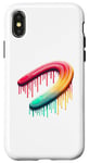 iPhone X/XS Dripping Paint Boomerang Thrower Boomerangs Case