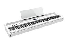 Roland FP-60X-WH Digital Piano, Un piano portable de nouvelle génération avec sons améliorés, puissants haut-parleurs et riches effets d'ambiance (blanc)