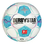 Derbystar Fotboll Brillant Mini V24 Bundesliga 2024/25 - Vit/multicolor - Select, storlek Ball SZ. 47 cm