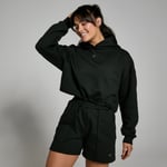 MP Women's Lifestyle Heavyweight Cropped Hoodie - Black - XXL