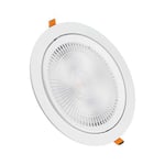 V-Tac 30W LED downlight - Hål: Ø19,5 cm, Mål: Ø22,5 cm, 3,8 cm hög, Samsung LED chip, 230V - Dimbar : Inte dimbar, Kulör : Varm