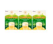 3 x Complan Protein Energy Drink Nutritious Banana Flavoured Sachets 4 x 55g