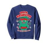 Fuggler Christmas Elf 100 Naughty You Better Watch Out Sweatshirt