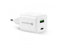 Everactive Gan Sc-450Q 1X Usb, 1X Usb-C Pd Pps Qc4+ 45W Mains Charger