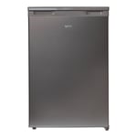 Freestanding Under Counter Fridge, 109 Litre, 55 cm Wide, Silver, Igenix IG155X