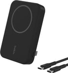 Belkin BoostCharge Pro Wireless Power Bank 8000mAh iPhone 15 16 Portable