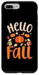 iPhone 7 Plus/8 Plus Hello Fall Autumn Colors Leaves Pumpkins Fall Vibes Season Case