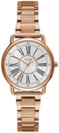 Guess W1148L3 Jackie Silverfärgad/Roséguldstonat stål Ø34 mm