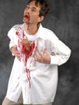 Zagone Vampire Shirt Wooden Spike Blood Adult Unisex Halloween Costume C1005