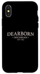 iPhone X/XS Dearborn Michigan - Simple Dearborn MI Case