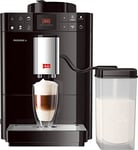 Melitta Passione OT F53/1-102, Bean to Cup Coffee Maker, One Touch Function, Milk Container Included, Black