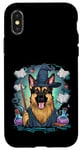 Coque pour iPhone X/XS Berger allemand en magicien