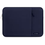 Tech-Protect Sleevy MacBook/Laptop 13-14" Sleeve m. Lomme - Blå