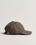 Varsity Headwear Flannel Baseball Cap Taupe Brown