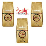 3 x 1kg Lavazza Qualita Oro Coffee Beans Free UK Delivery