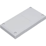 Components 44090004 TRU ESU 1200 Boîtier de connecteurs 125 x 67 x 50 mm en polycarbonate, ABS gris clair