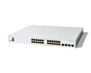 Cisco Catalyst C1300 Managed 24x1gbe 4xgbe Sfp Poe 375w Switch