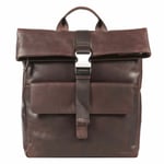 Joop! Loreto Rico Sac à dos professionnel Cuir 39 cm Compartiment pour ordinateur portable seal brown (4140006310-781)