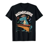 Marimbasaurus Dinosaur Musician Vibraphonist Trex Marimba T-Shirt