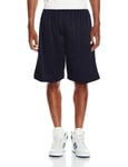 Urban Classics Mens Bball Mesh Shorts without Pockets,Navy-Small- 49141