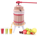 6L Manuel Pressoir à Fruit, Presse à Fruits avec Torchon filtrage - Froadp