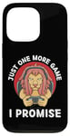 Coque pour iPhone 13 Pro Cute Lion, encore un jeu, je le promets à Lion Lover