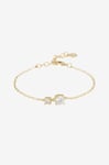 Snö of Sweden - Armband Jen Stone Chain Brace - Guld