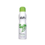 EVIN FEMME | Déodorant Femme Spray Emerald, Parfum Bambou Aquatique et Bois de Cèdre, Formule Active 24h, Testé dermatologiquement, 150 ml