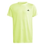 adidas Boy's Boys Club Tennis T-Shirt, Lucid Lemon, 13-14 Years