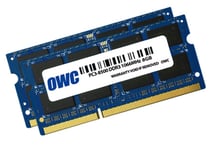 Owc 2X 8Gb, Pc8500, Ddr3, 1066Mhz, 16 Gb, 2 X 8 Gb, Ddr3, 1066 Mhz, 204-Pin So-Dimm, Blå