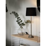 PR Home Kent Bordlampe med svart lampeskjerm 59cm 71011x420FR09