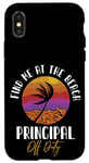 iPhone X/XS Principal Off Duty Find Me At The Beach Sunset Teaching Case